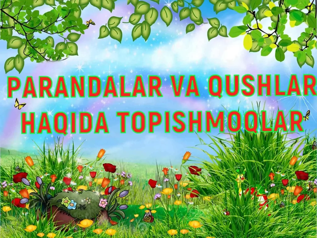 TOPISHMOQ PARANDA