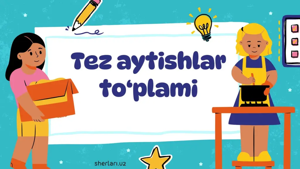 Tez aytishlar to‘plami