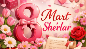 8-mart haqida sherlar
