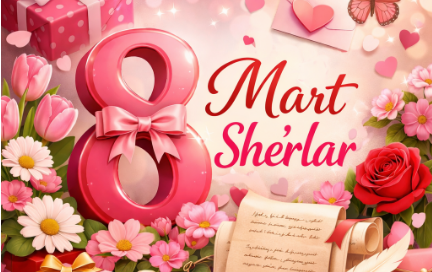 8-mart haqida sherlar